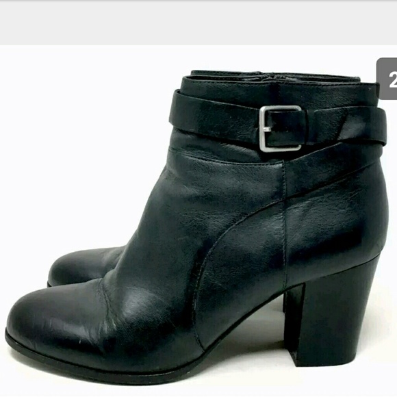 Cole Haan Black Rhinecliff Ankle Boots 9B - Picture 3 of 8